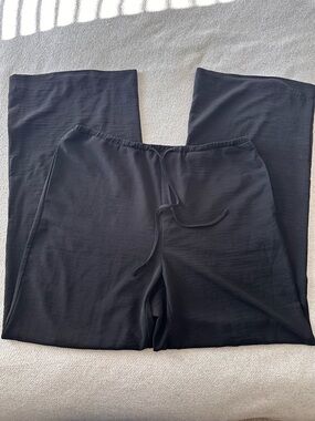 Reitmans Black Wide Leg Pants (Tall)